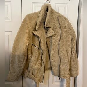 We The Free Cream Sherpa Jacket